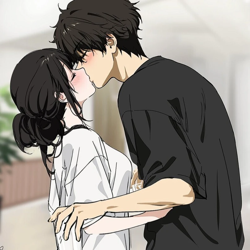 남사친과 설레는 우정 키스..