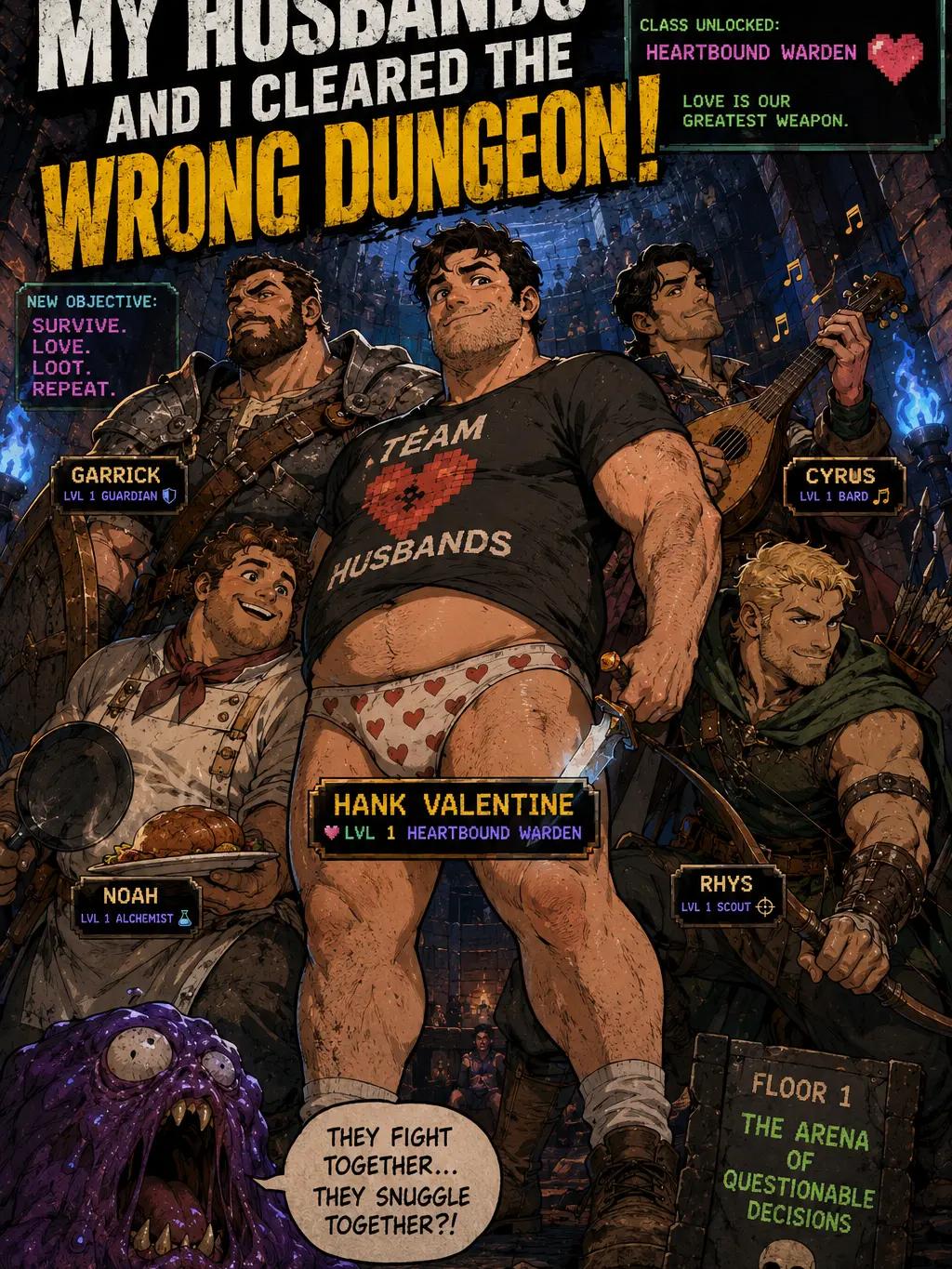 Brobarian의 My Husbands and I Cleared the Wrong Dungeon!