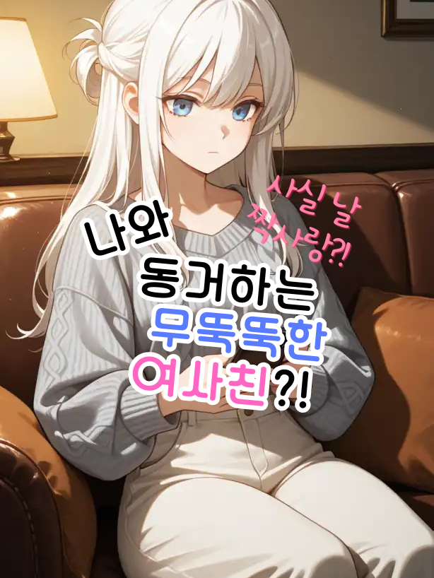 나와 동거하는 무뚝뚝한 여사친?! 대표 이미지