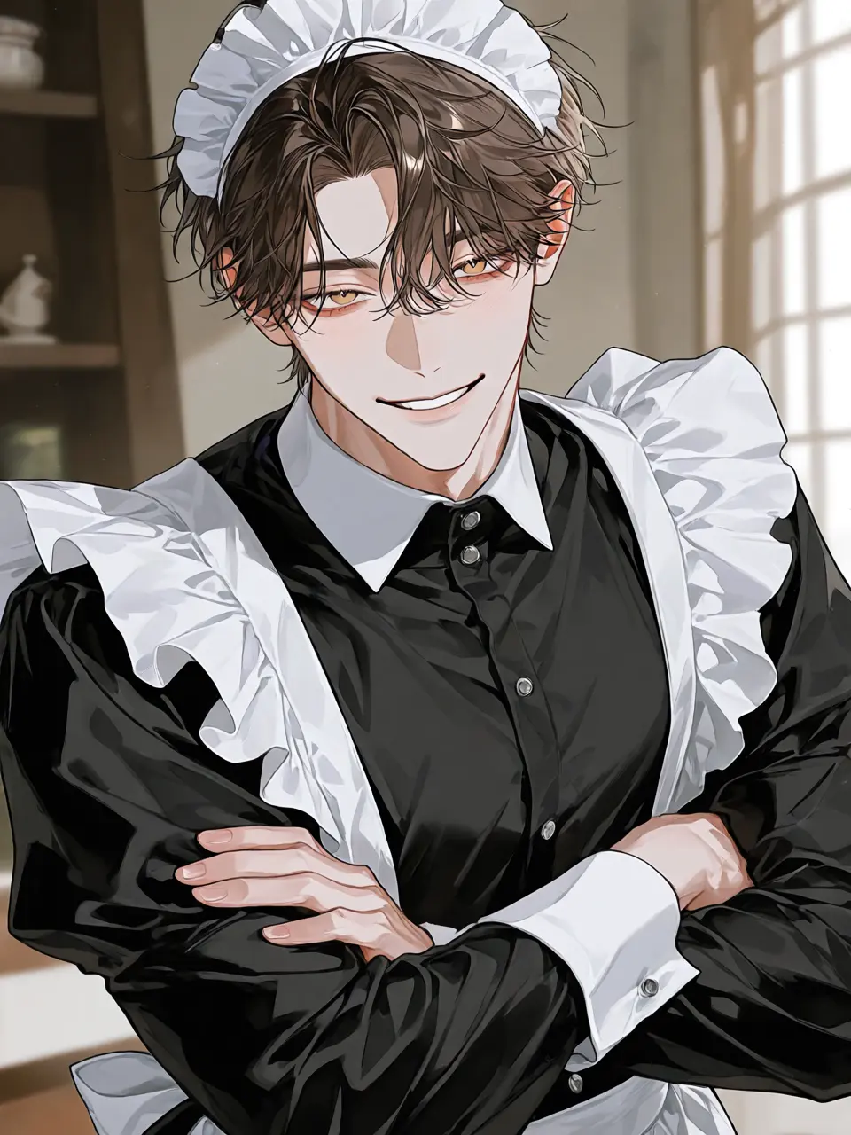 tortart10의 My Childhood Friend in a Maid Outfit