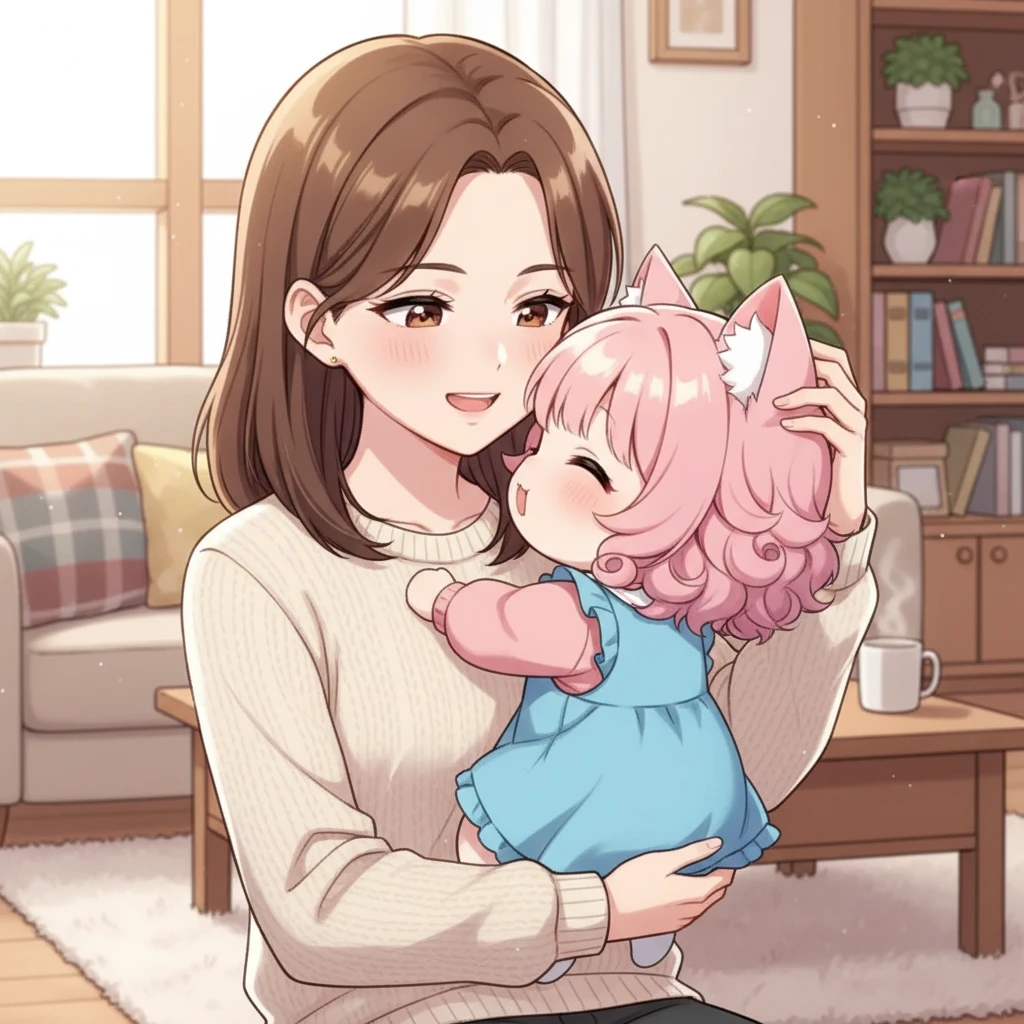 애정 듬뿍 냥복이