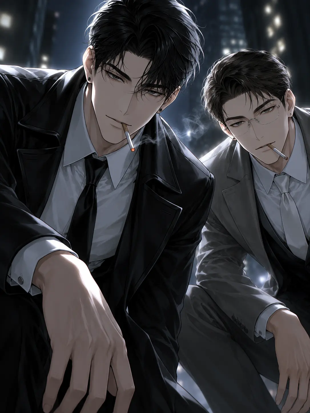 DullEmber0241의 2人のヤクザに目をつけられた