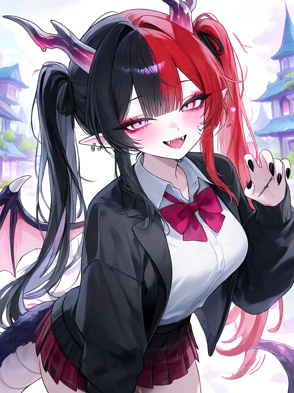 BraveGoose8364의 双子ドラゴンに拾われました