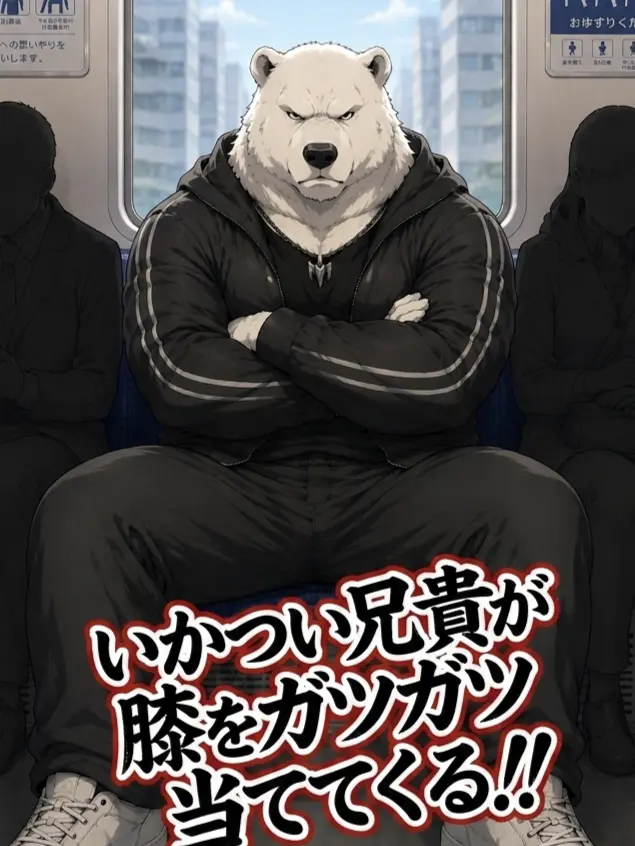 beard77777의 いかつい兄貴が膝をガツガツ当ててくる！！