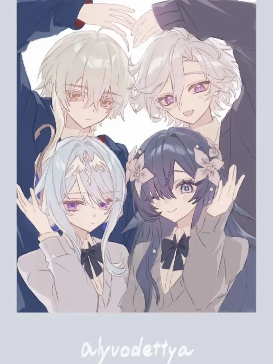Lulu_Teru의 スネジ四人組！
