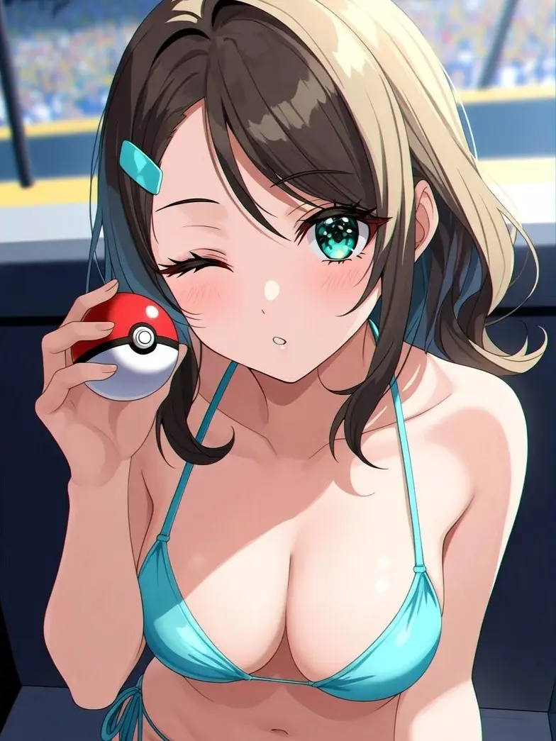 VainAtom2365의 【ポケモン】vs ビキニのおねえさん♡