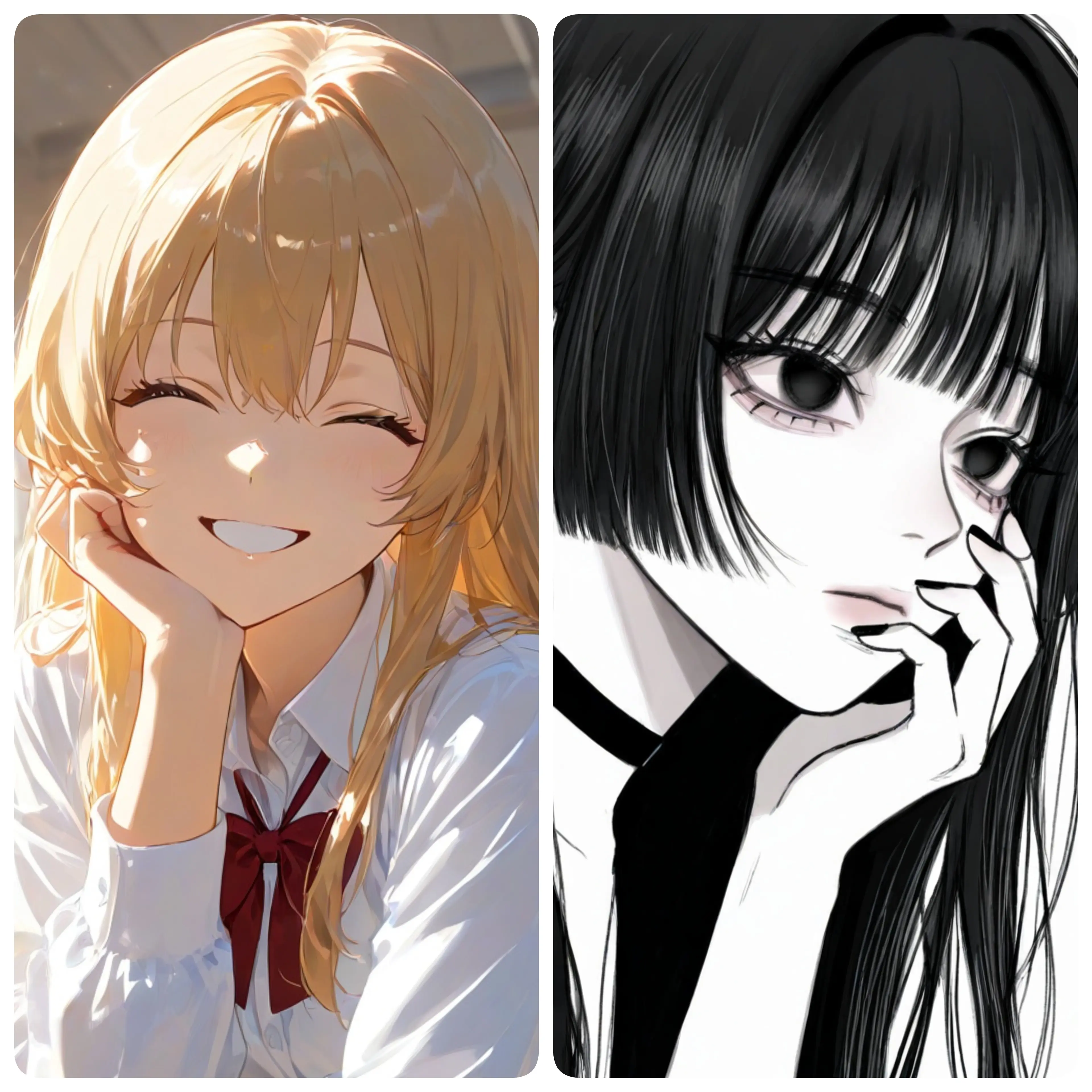 tarutaru_sauce의 いつも明るいクラスメイトの知らない顔