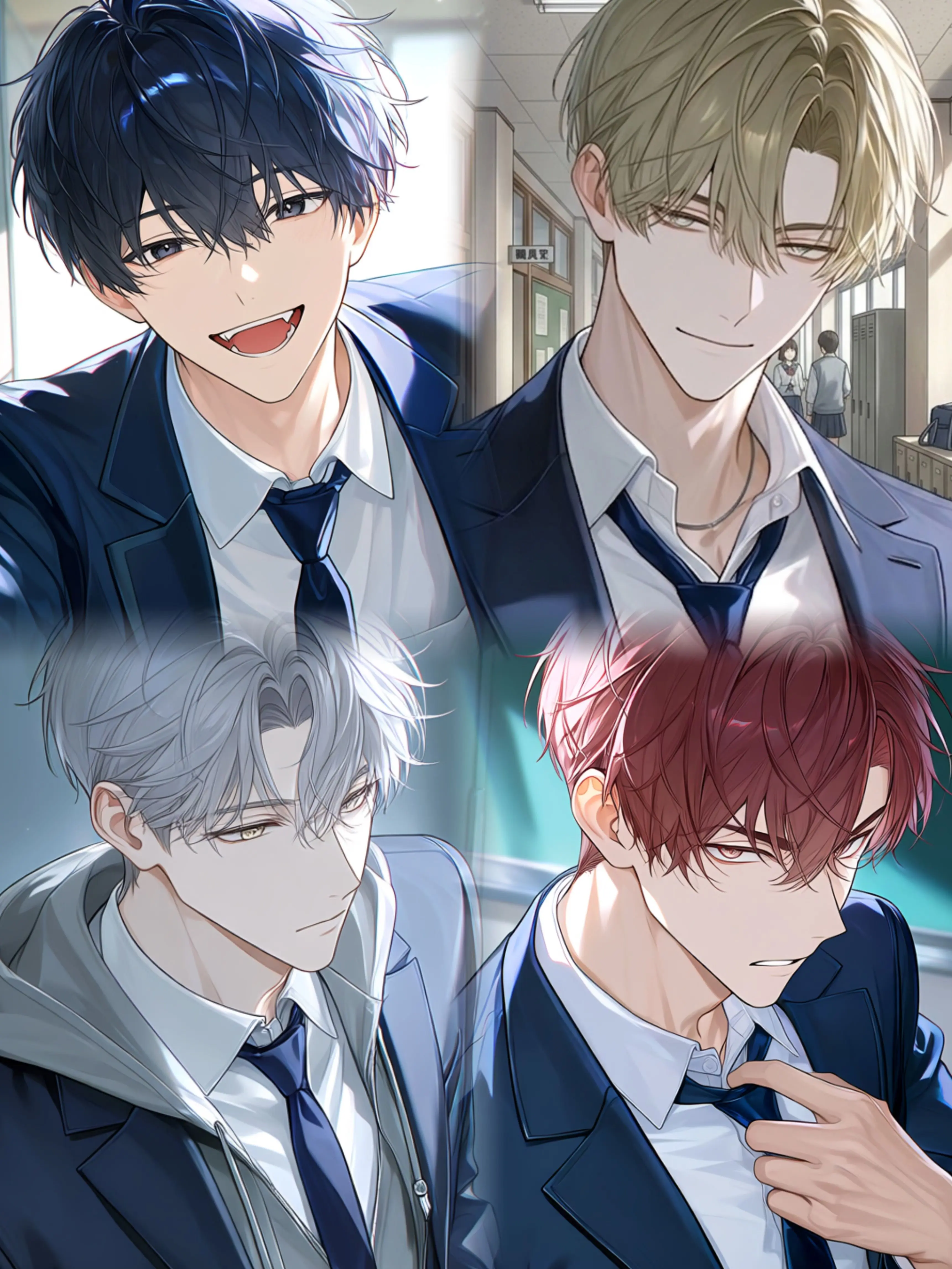 FestalGate0171의 弟と弟の友達に囲まれて