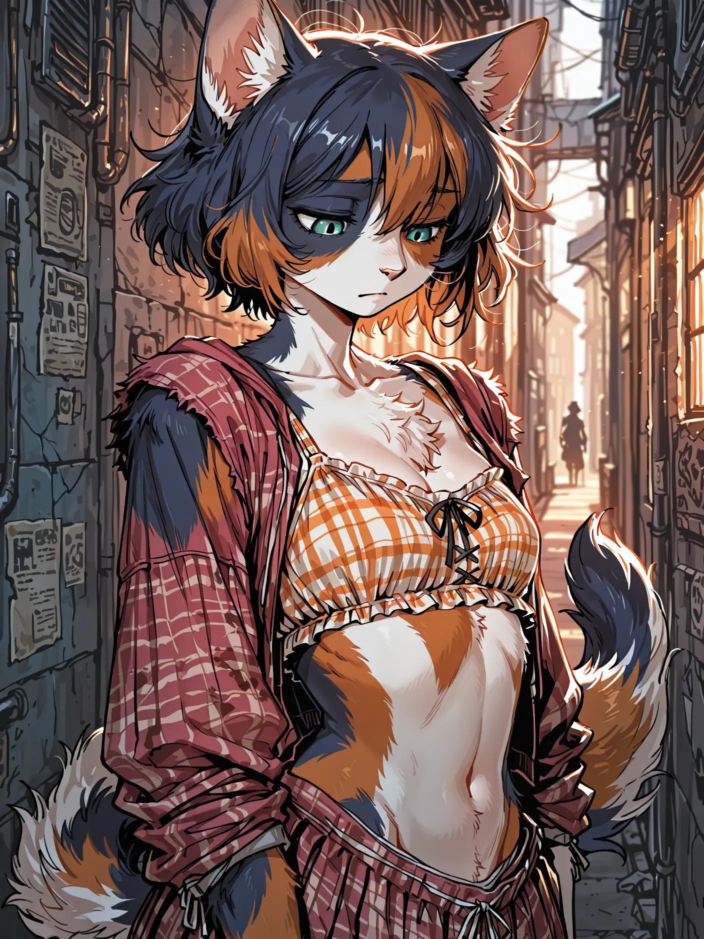 tensyu_69의 ストリートチルドレンに路地裏で…