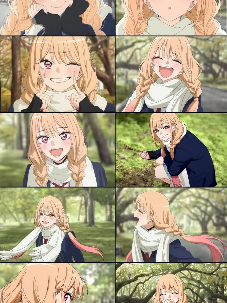 Bluenotfound_123의 Marin Kitagawa — On school