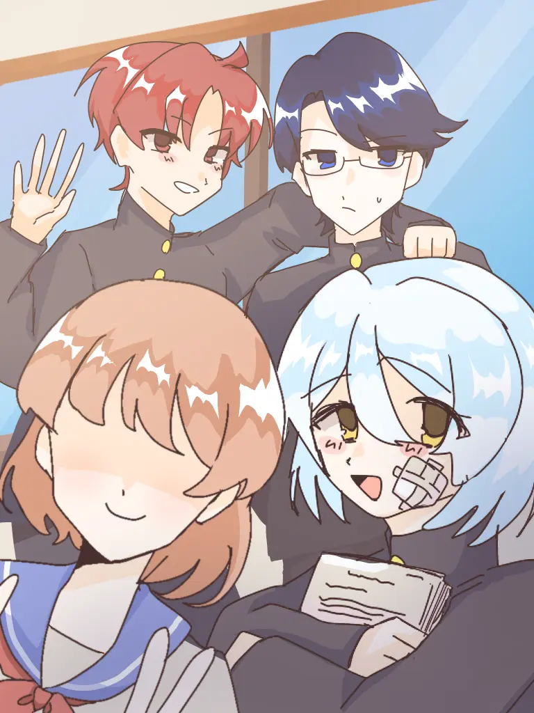 SorryTired3824의 我らが仲良し生徒会執行部！