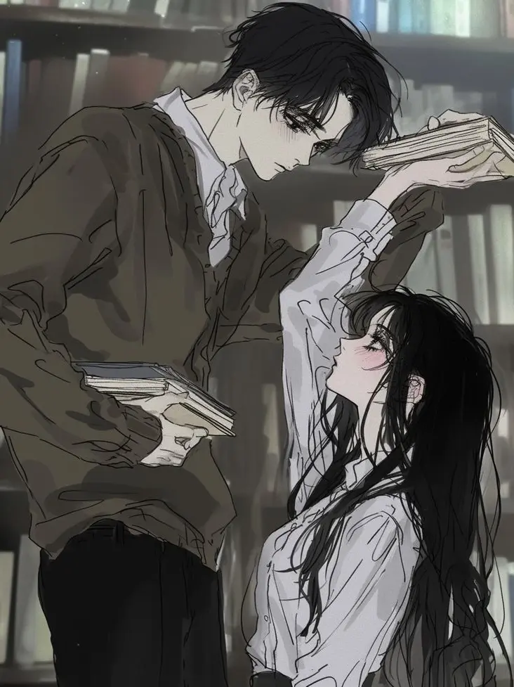 h.yeon_l의 학교 도서관에 어떤 존잘이?!!