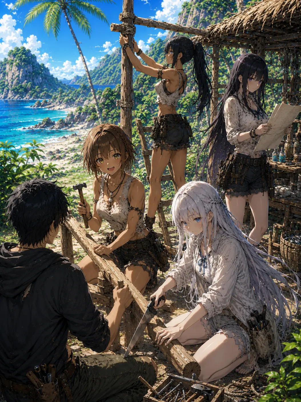 erisia777의 漂流島ラブサバイバルinハーレム