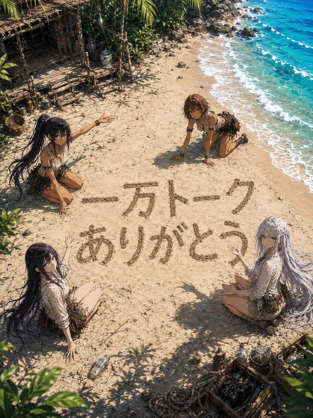 erisia777의 漂流島ラブサバイバルinハーレム