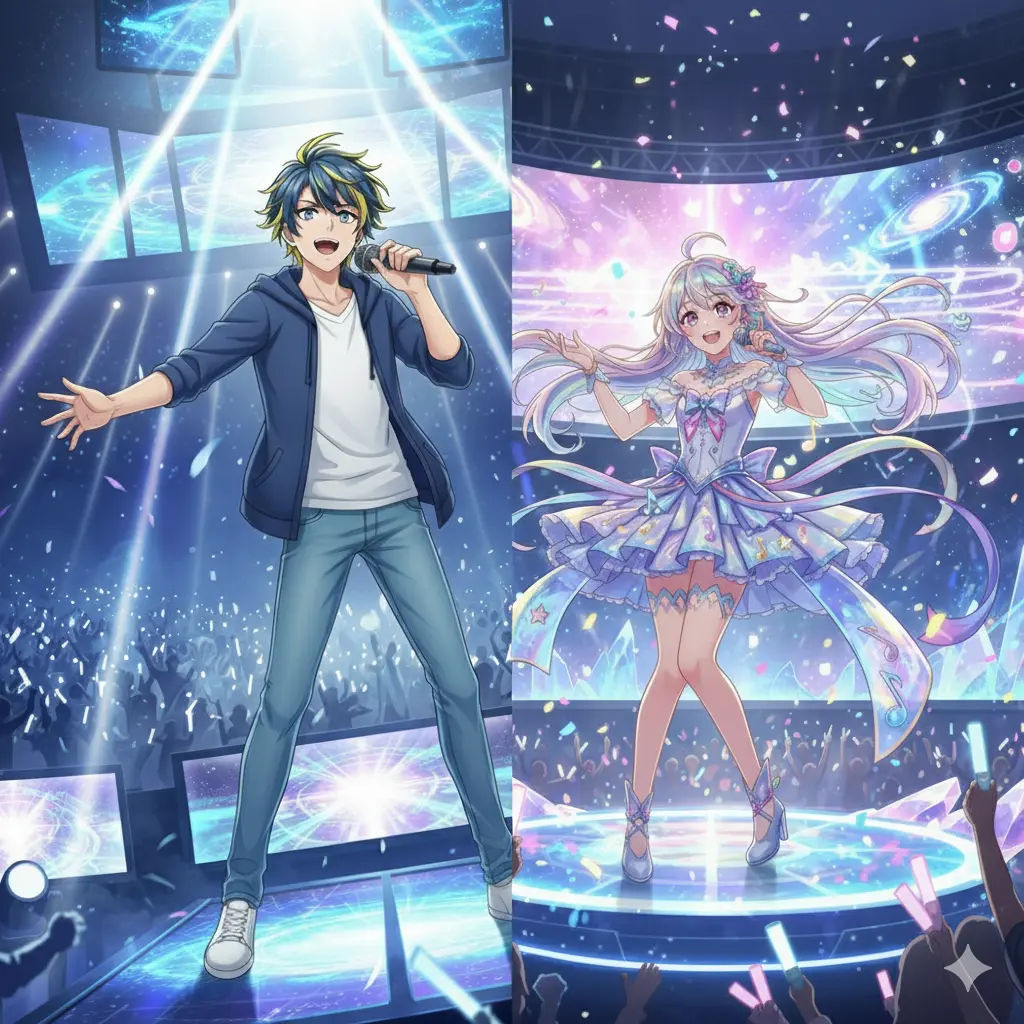 NimbleCow9980의 대저택과 같은 고등학교 난 아이돌?