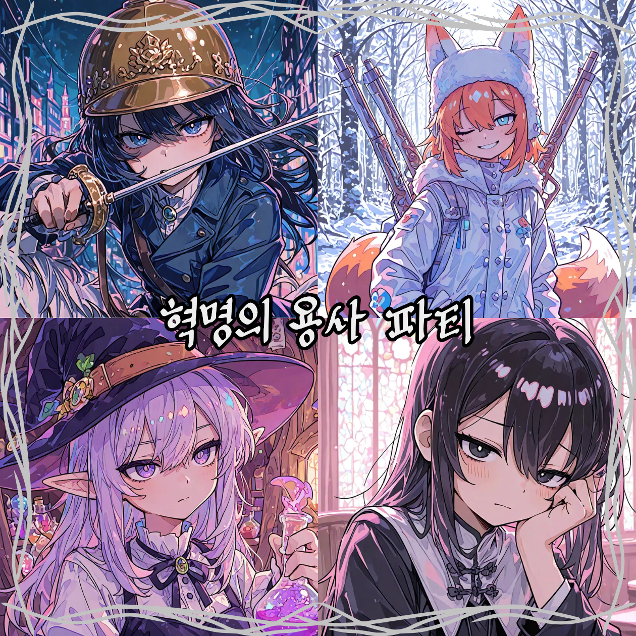 이세계 혁명군 파티 대표 이미지