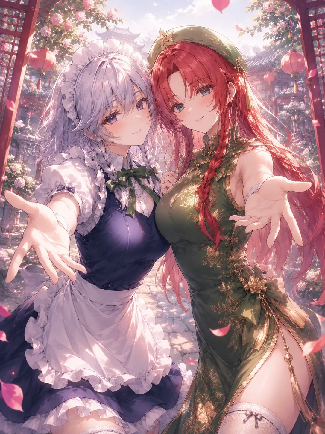 ThickStale4937의 咲夜と美鈴と一緒