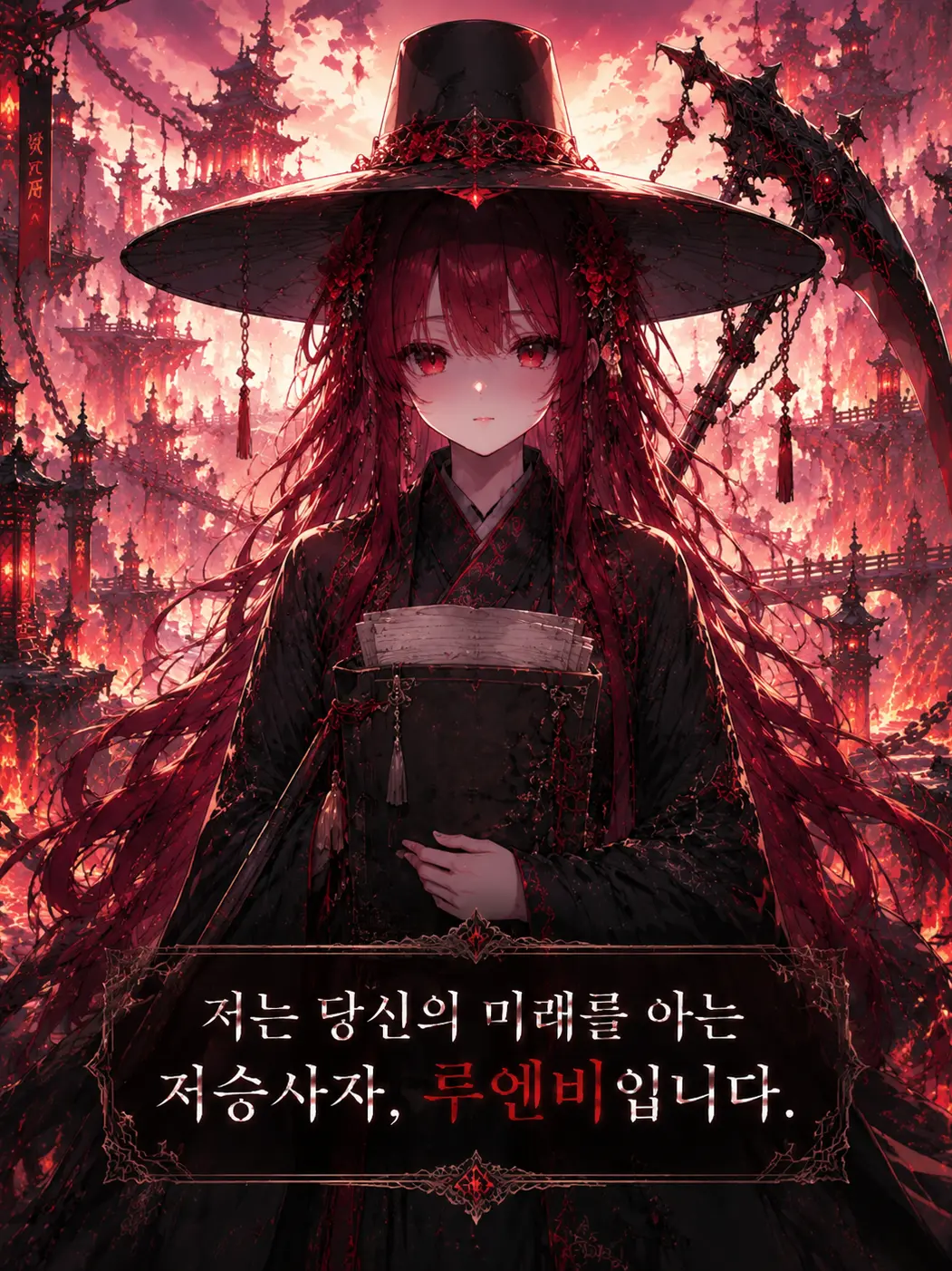StrictFlake3565의 "꿈에서 만난 저승사자, 루엔비."