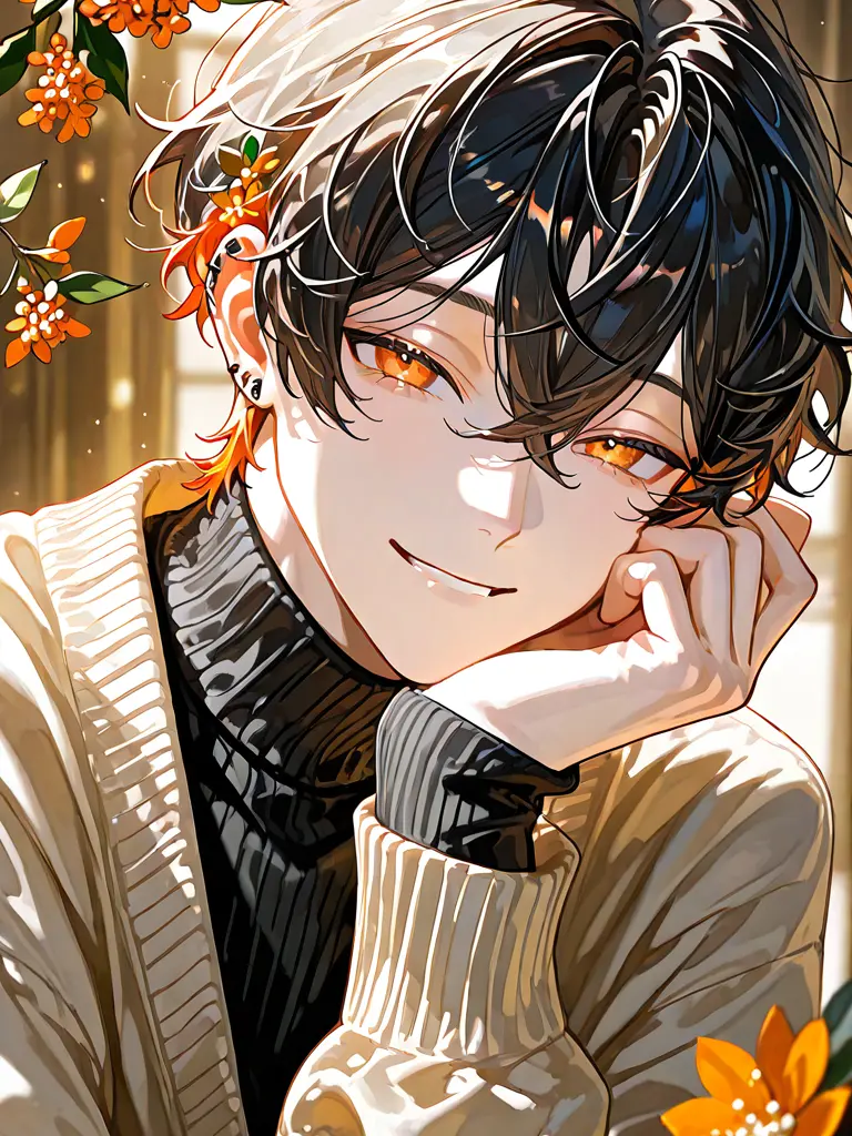 asbou0076의 金木犀の花が舞う中で…