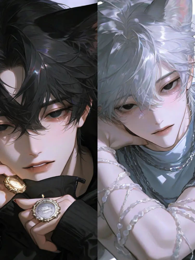 Nayakoon785의 2人の可愛い狼が突然家に来ました