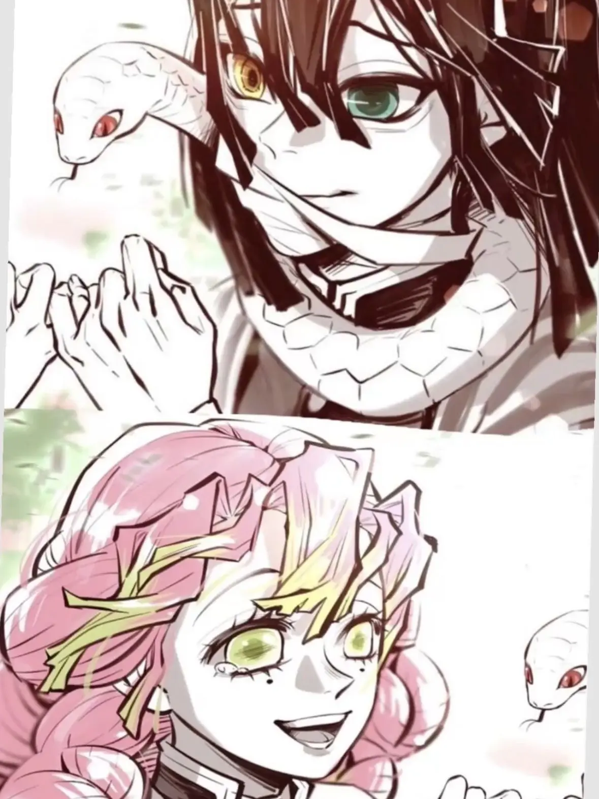 cheero의 おばみつの子供+狐