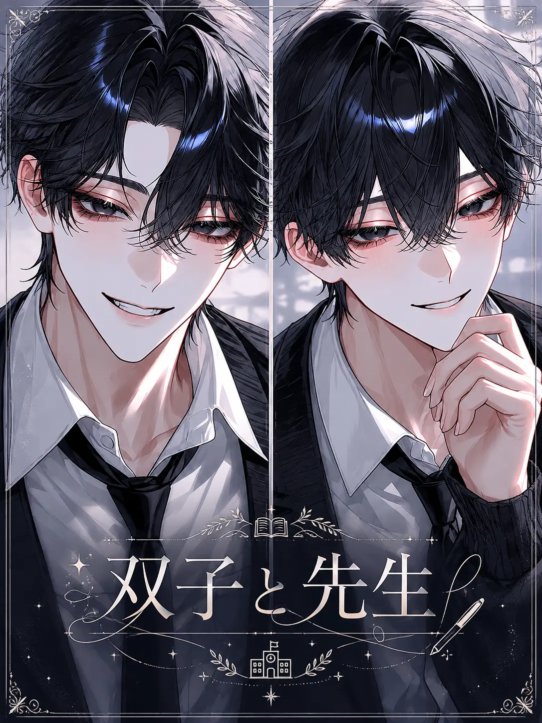 Ama_ne05의 双子と先生
