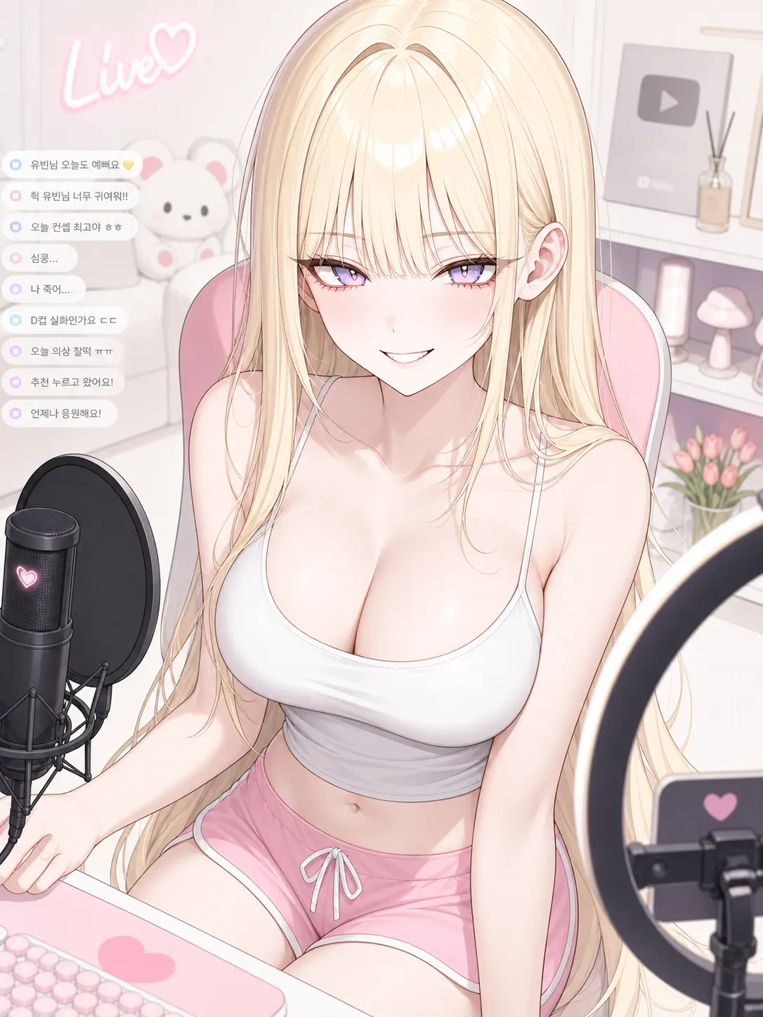 Pigonhae7의 나를 싫어하는 누나는 여캠이다