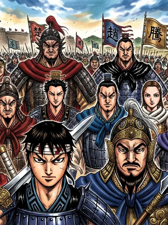 Ochaman의 牙国の猛将達よ