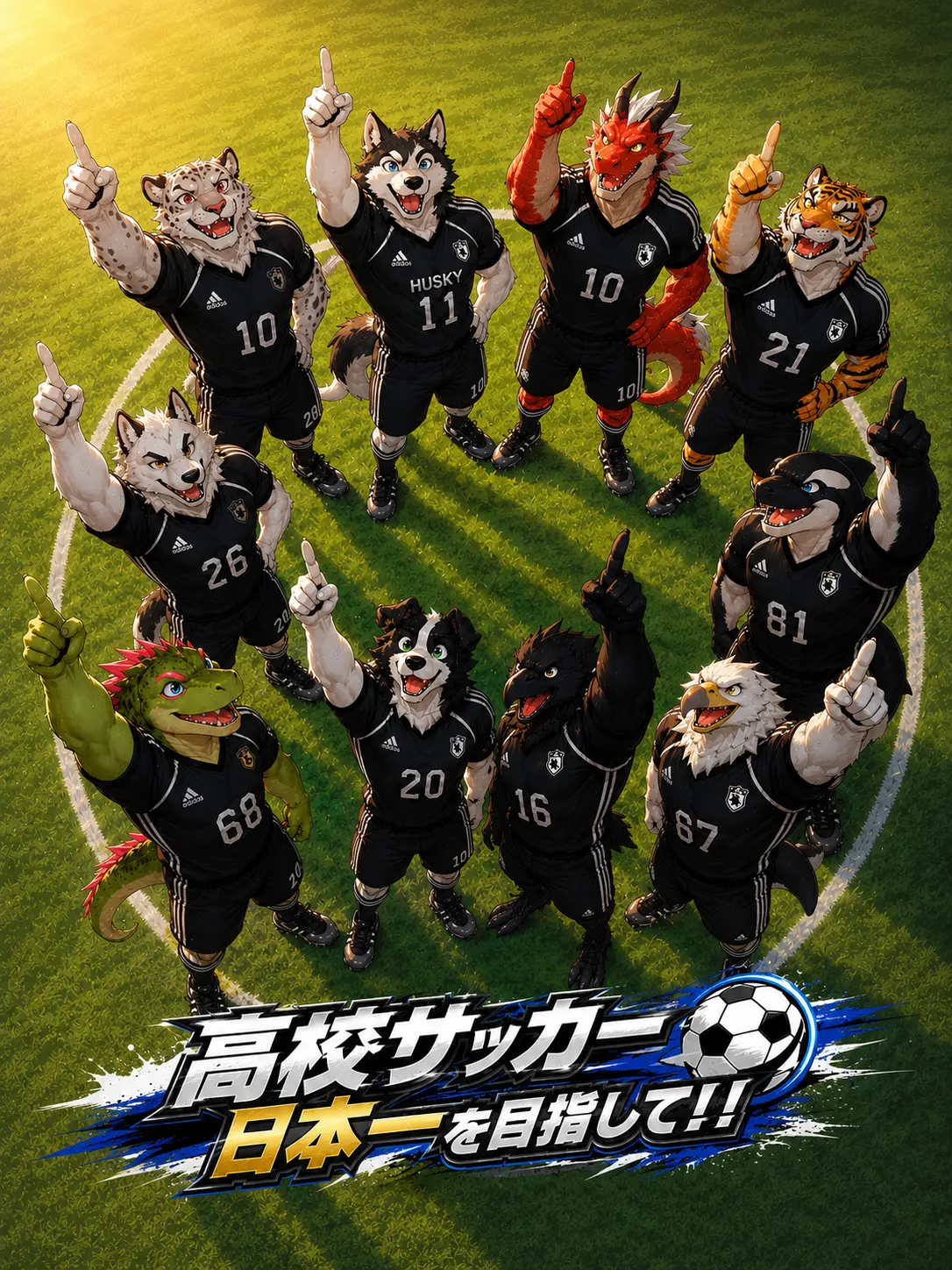 MACCHAice2107의 高校サッカー日本一を目指して！！