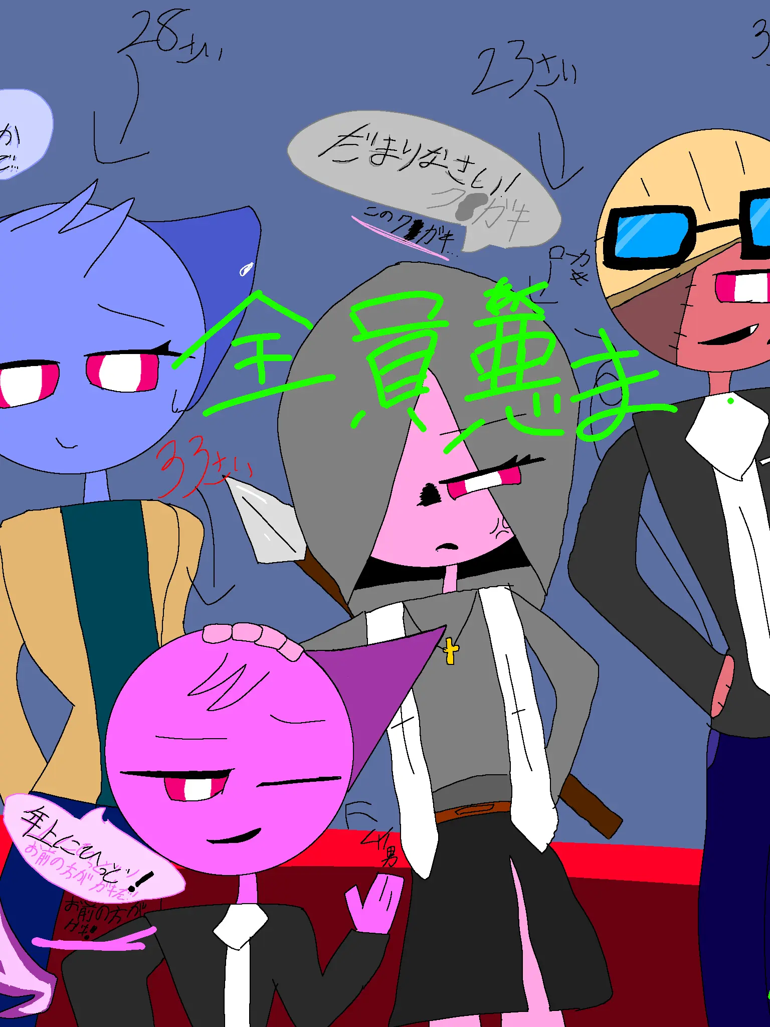 CalmHero5134의 センス無しの自己紹介でも。