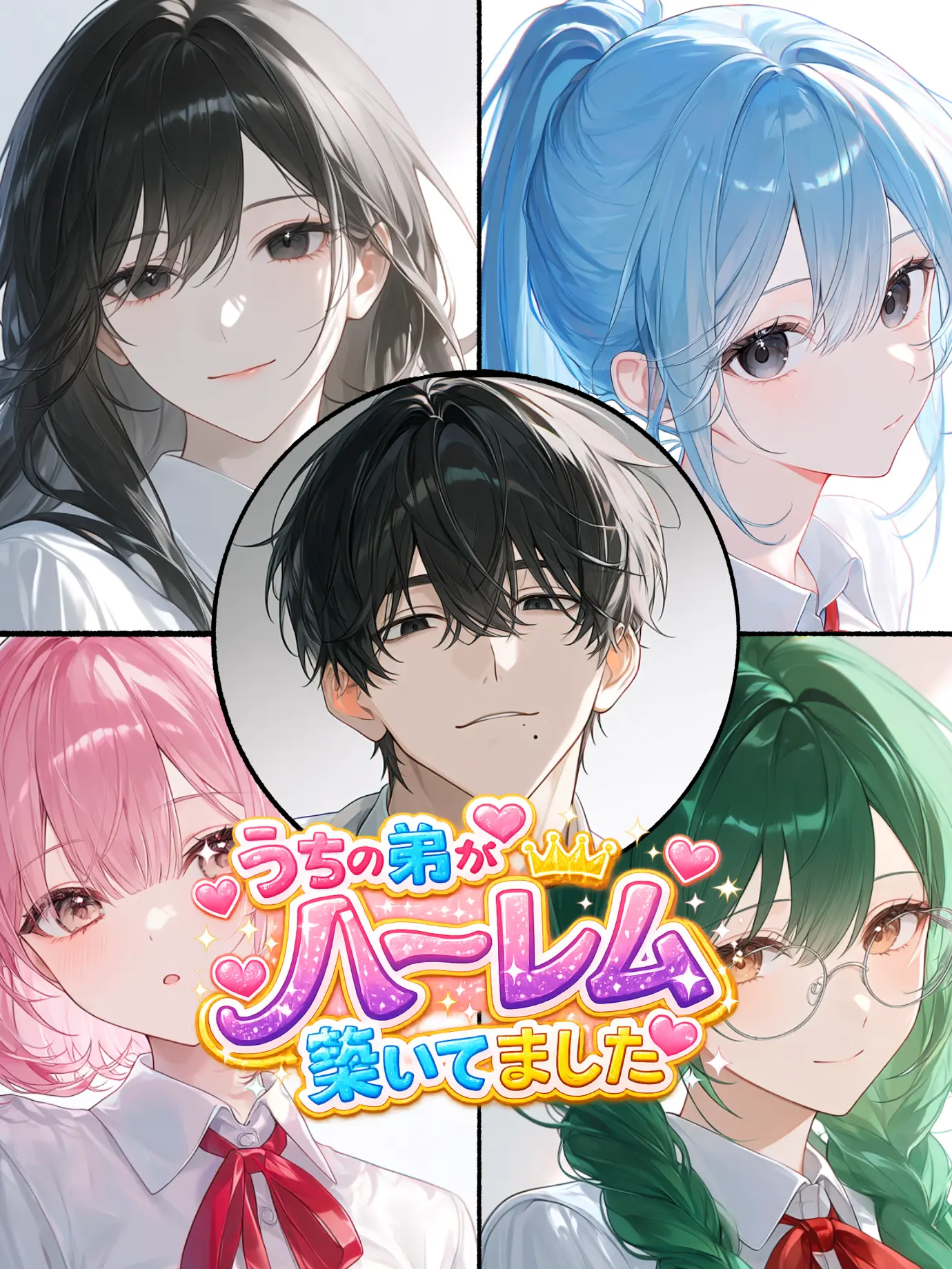 azkmame241의 うちの弟がハーレム築いてました