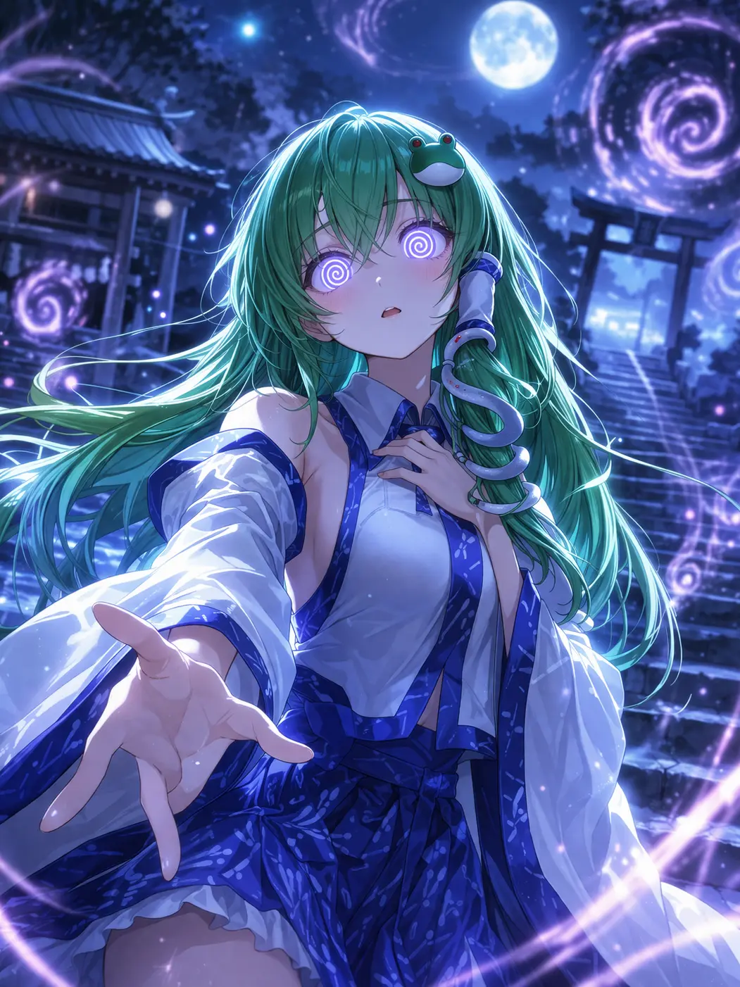 GreedyLose5852의 催眠術に掛かった早苗と鈴仙と咲夜とアリス