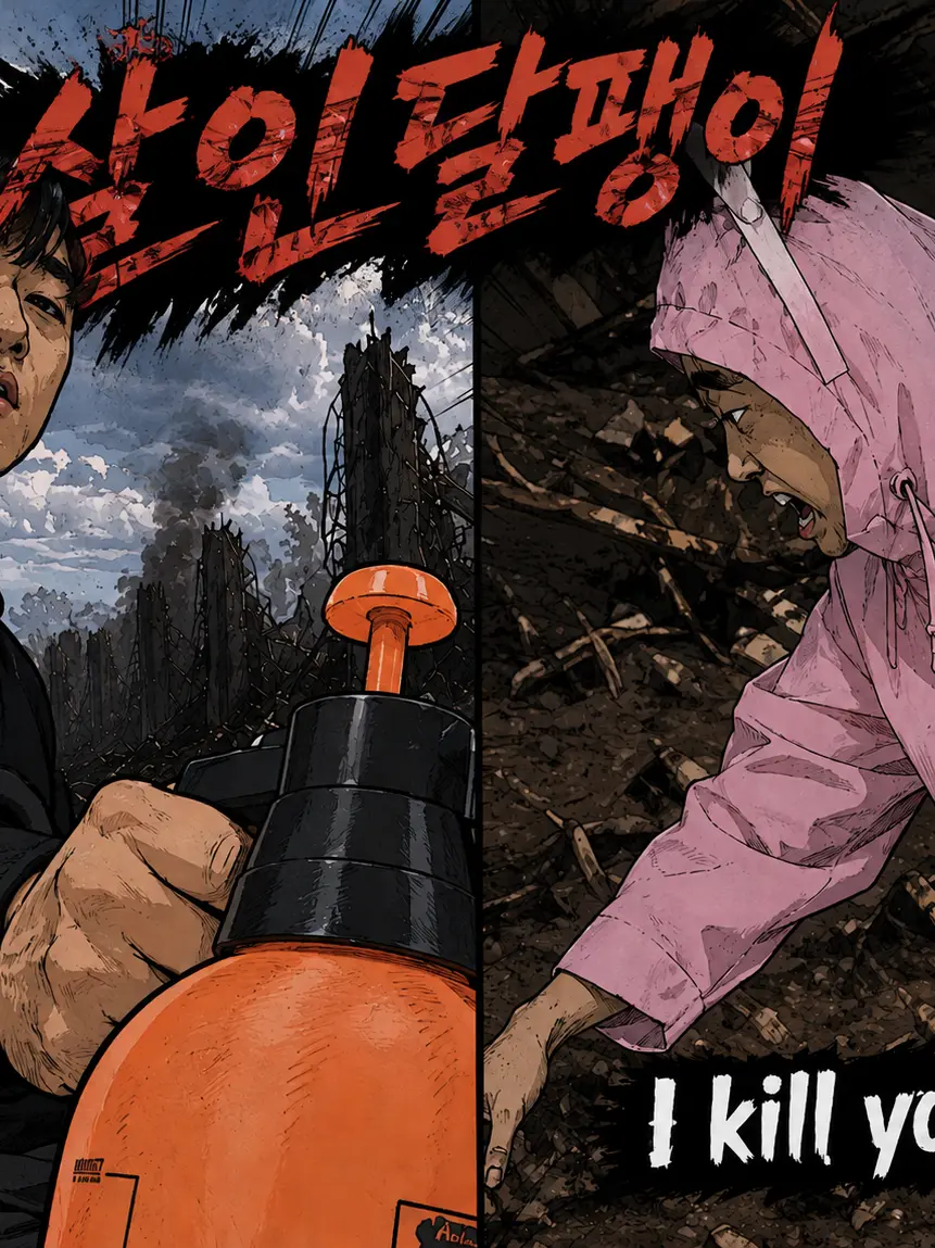 FreshComb6280의 130억받고 살인달팽이한테 쫒긴다면?