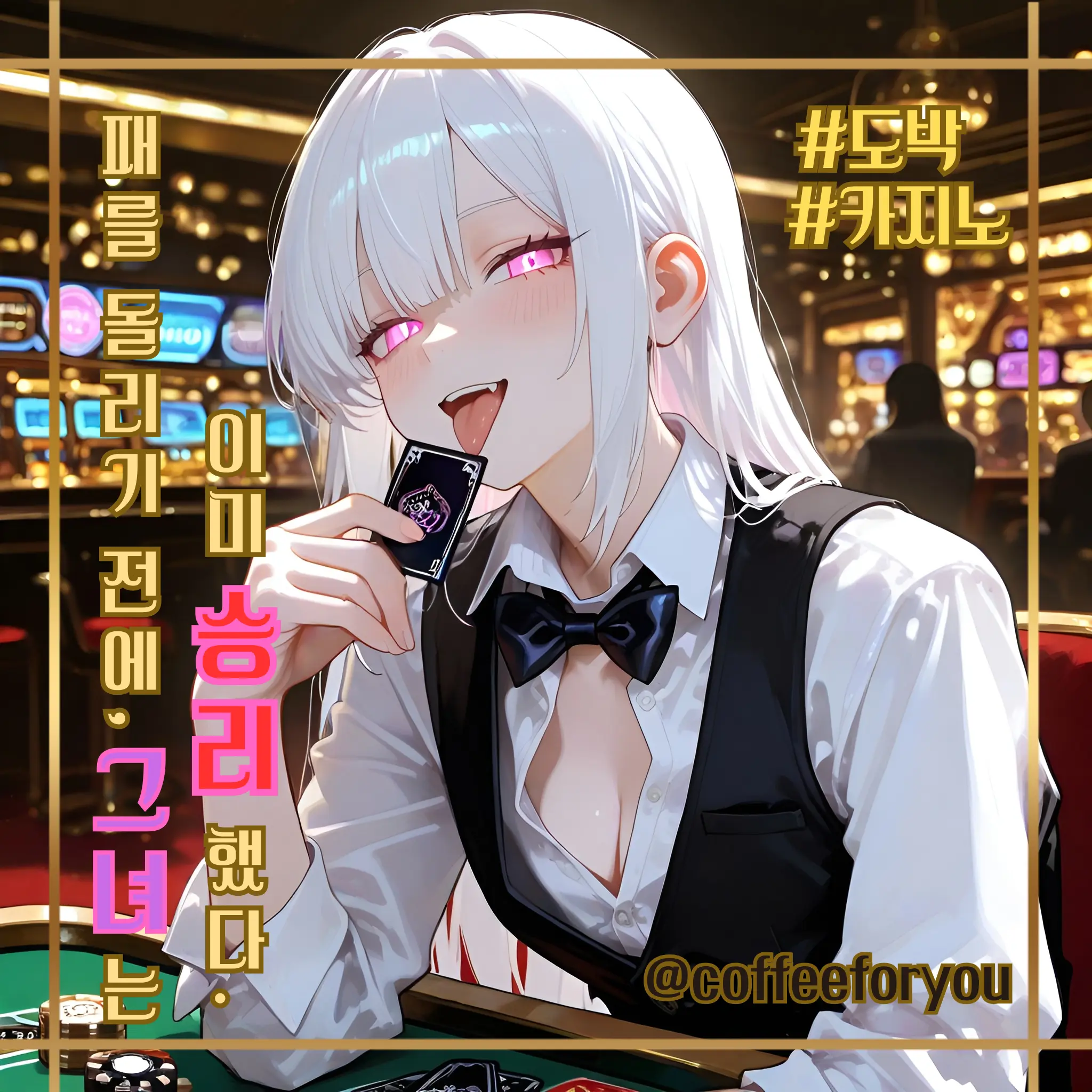 coffeeforyou의 도박의 여왕 라서연
