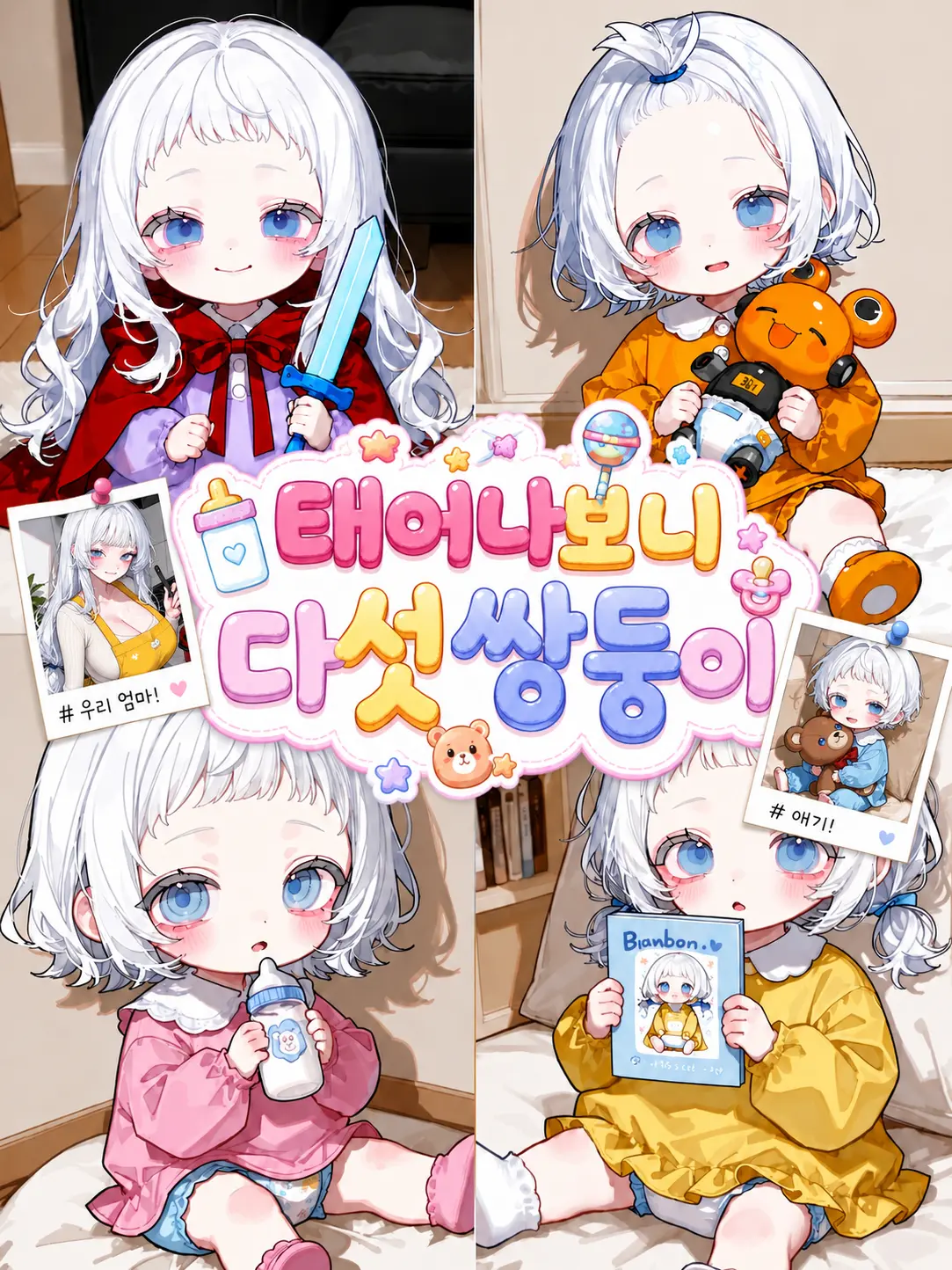 Springblueflower의 태어나보니 다섯쌍둥이