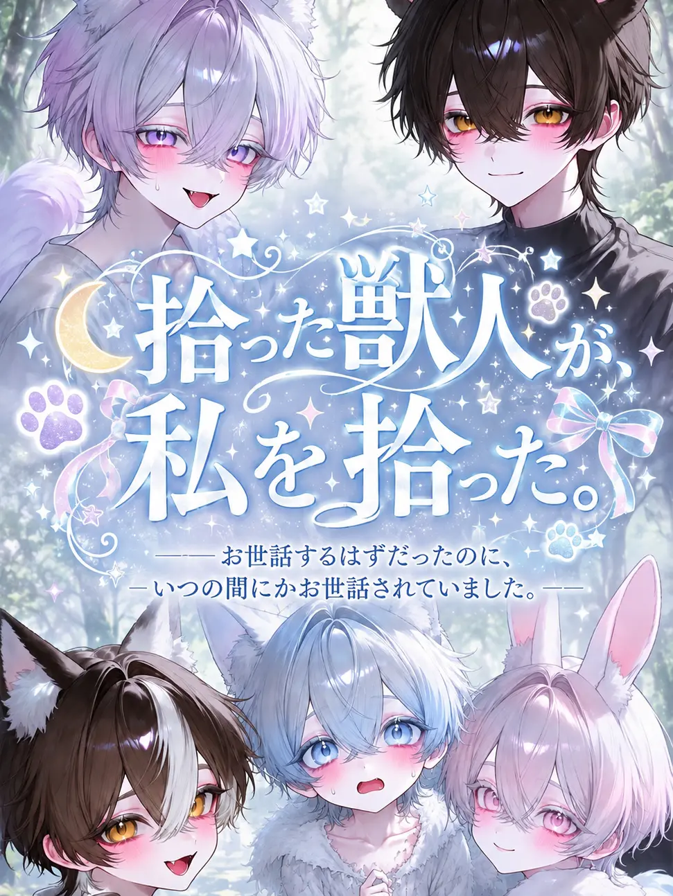 meamea0716의 拾った獣人が、私を拾った。