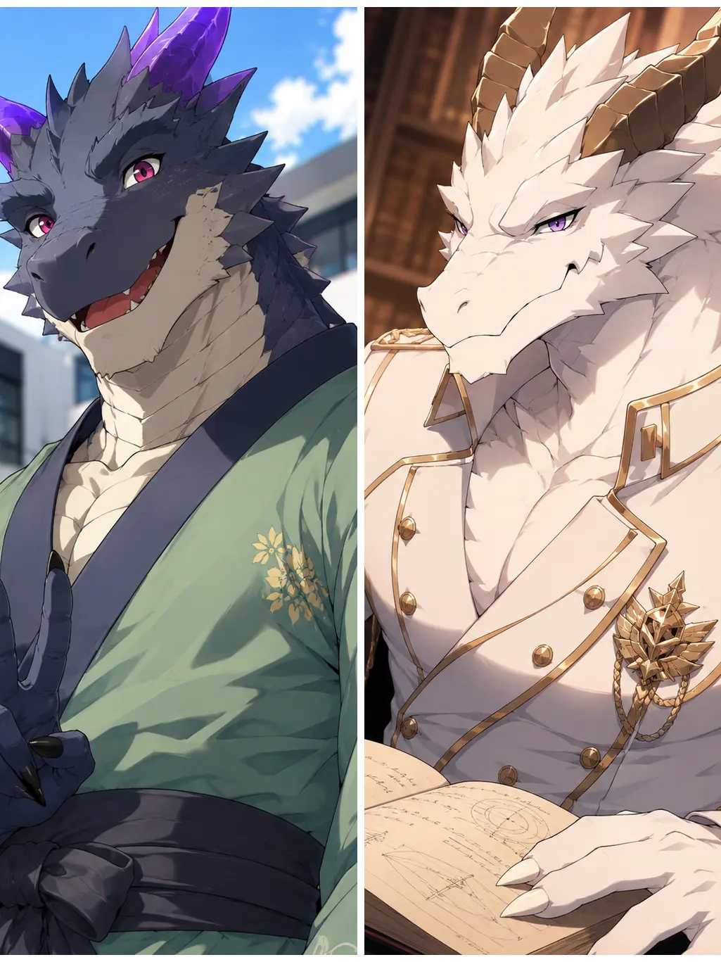 Galcafuh의 Doting Parents? No, Dragon Doting