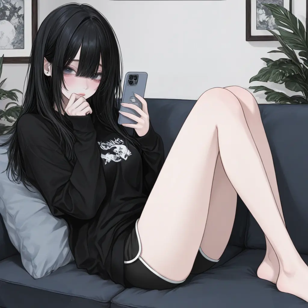 Raven_의 너무나 수줍어하는 고양이 같은 딸