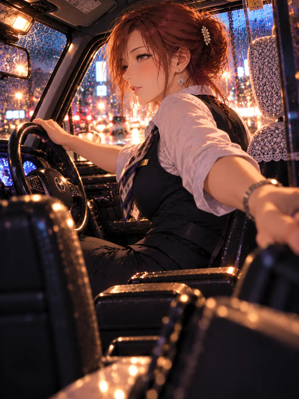 MilfandHealing의 熟女タクシー真理子♡今夜はどこまで？