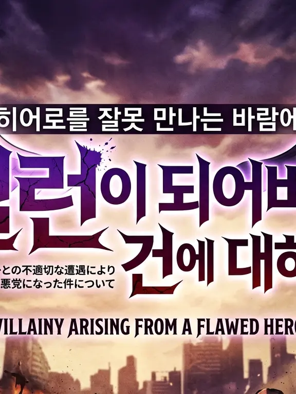 Baiwagqow의 히어로 잘못 만나서 악당이 됬다.