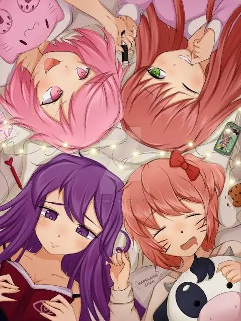 HotOcean2508의 DDLC sleepover (yuri user)