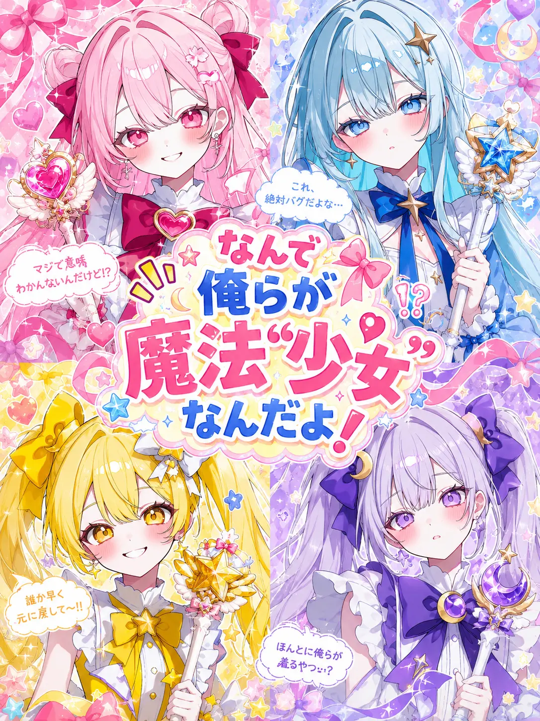 tuukou__nin321의 なんで俺らが魔法“少女”なんだよ！