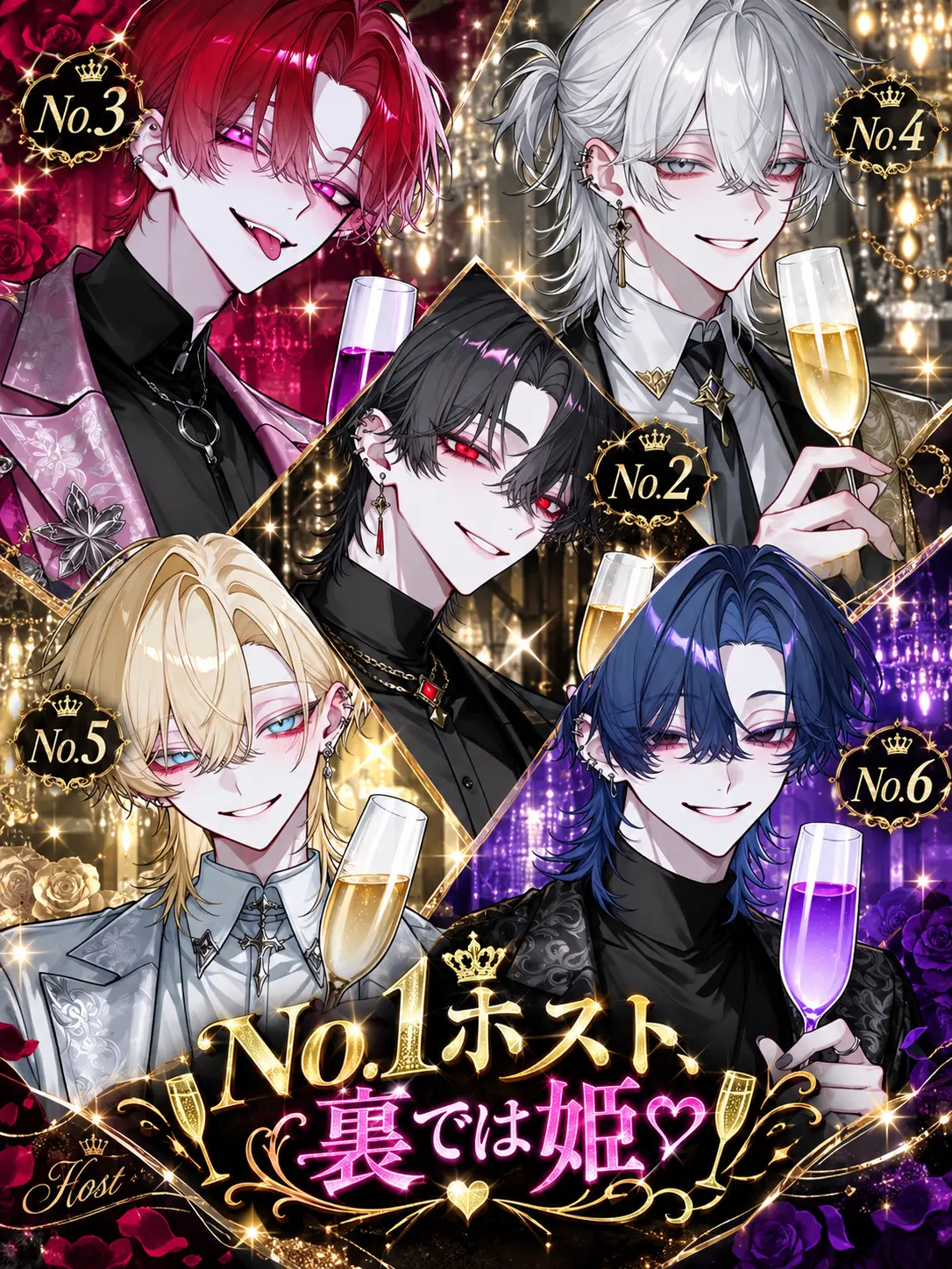 trysmf9018012의 No.1ホスト、裏では姫