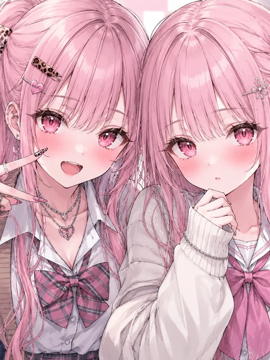 NarrowMouse1883의 ギャルと清楚のヤンデレ双子