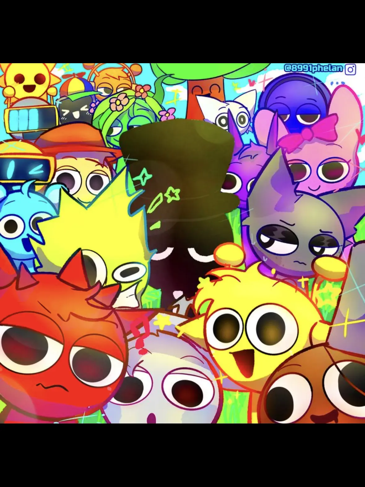 sagalsaglasibal의 스프런키 여름휴가 AU