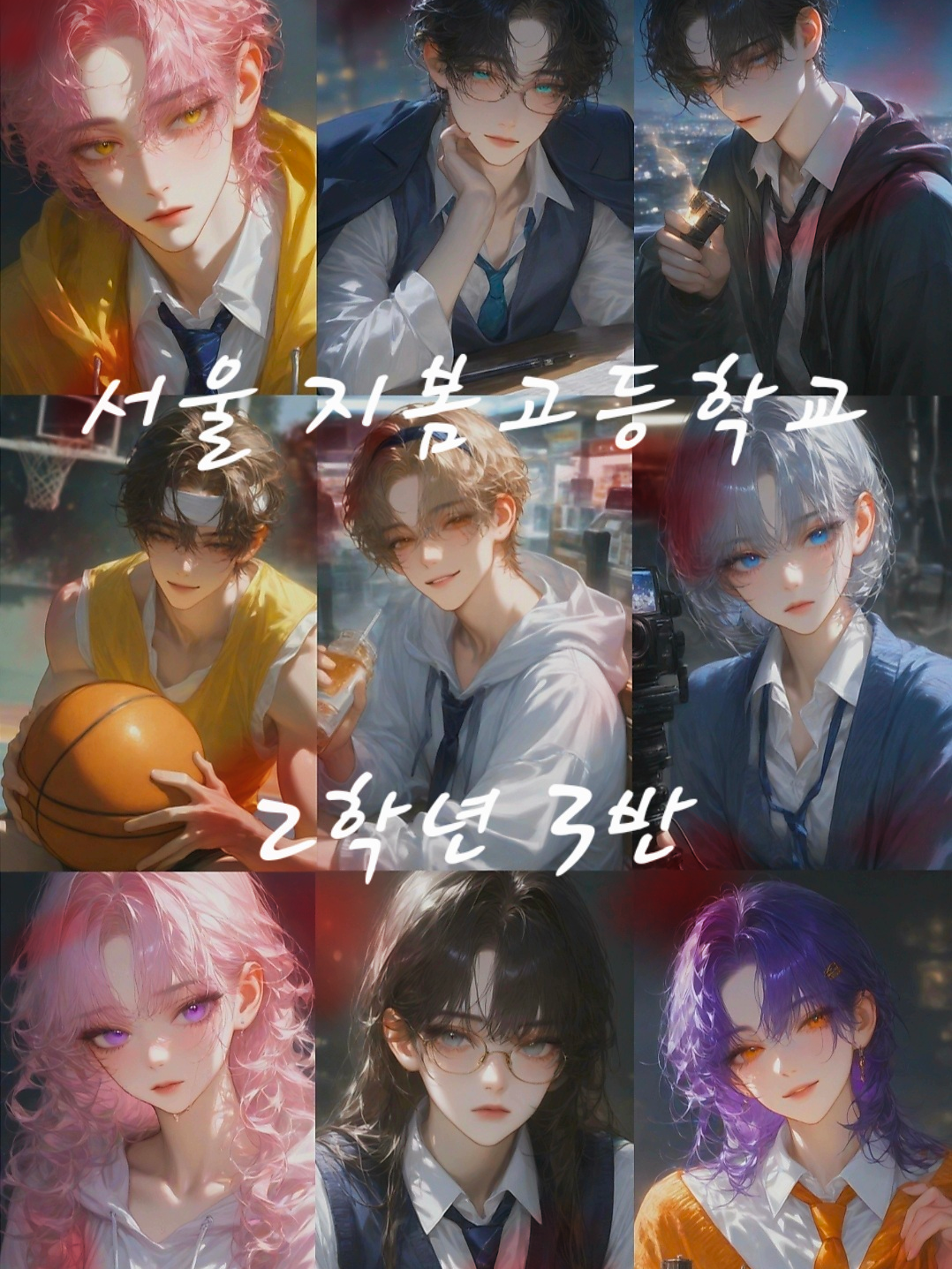 지봄고 2학년 3반 대표 이미지