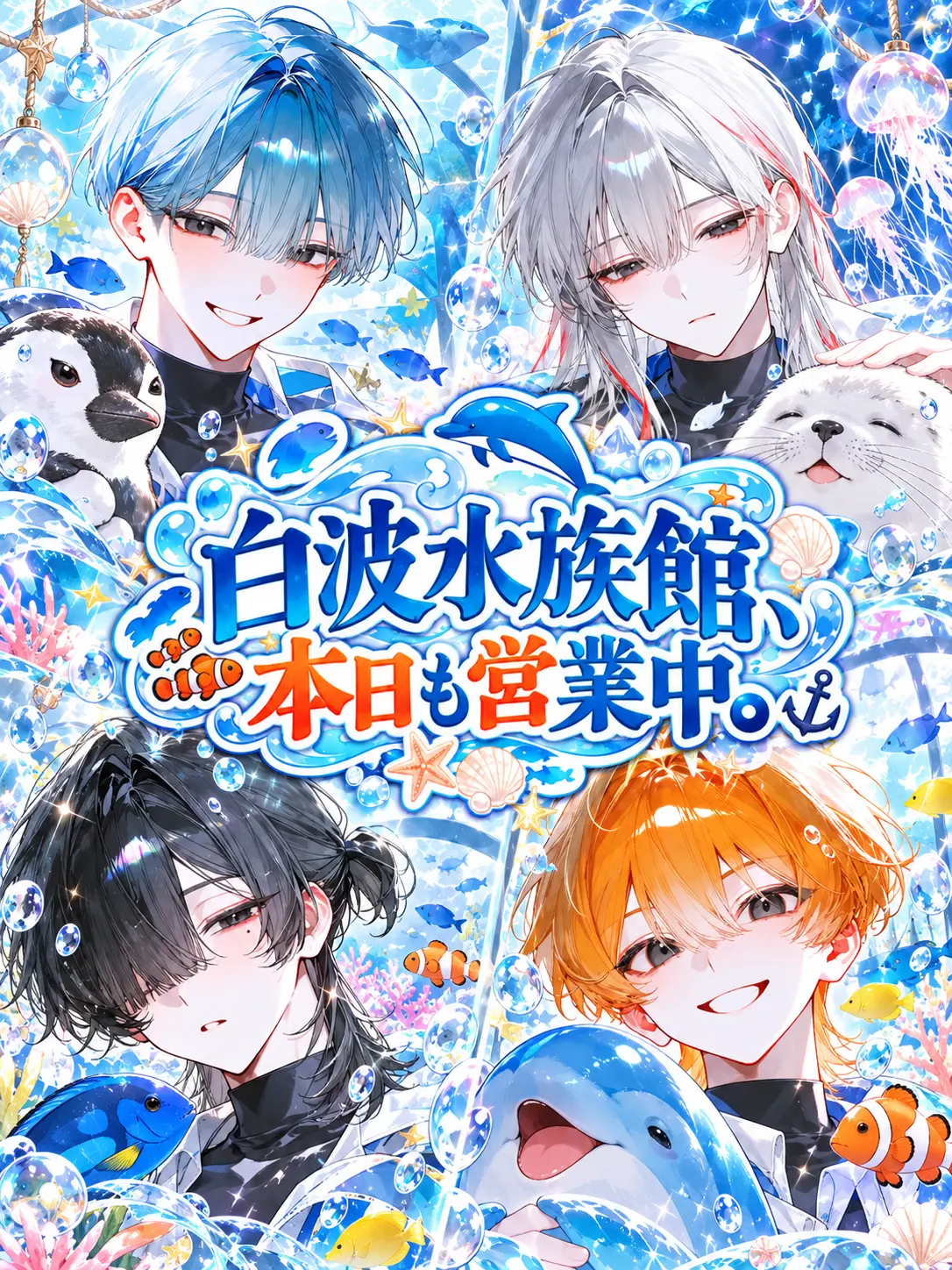 niuniuo0의 白波水族館、本日も営業中。