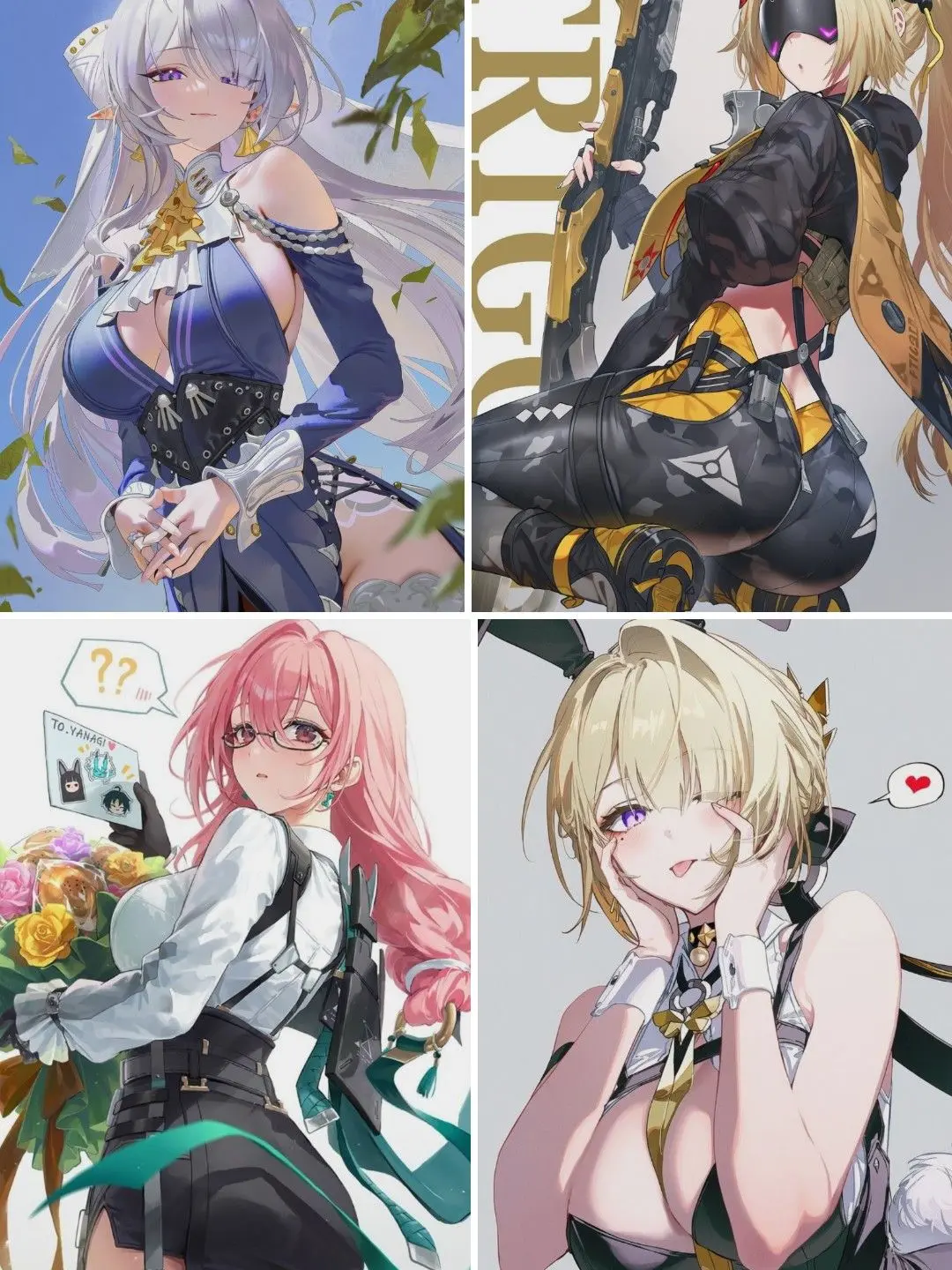 masyumaro113의 みんなの来る時間が偶然被ってしまった×４