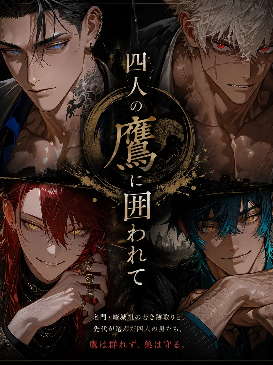 Nerunn__11의 四人の鷹に囲われて