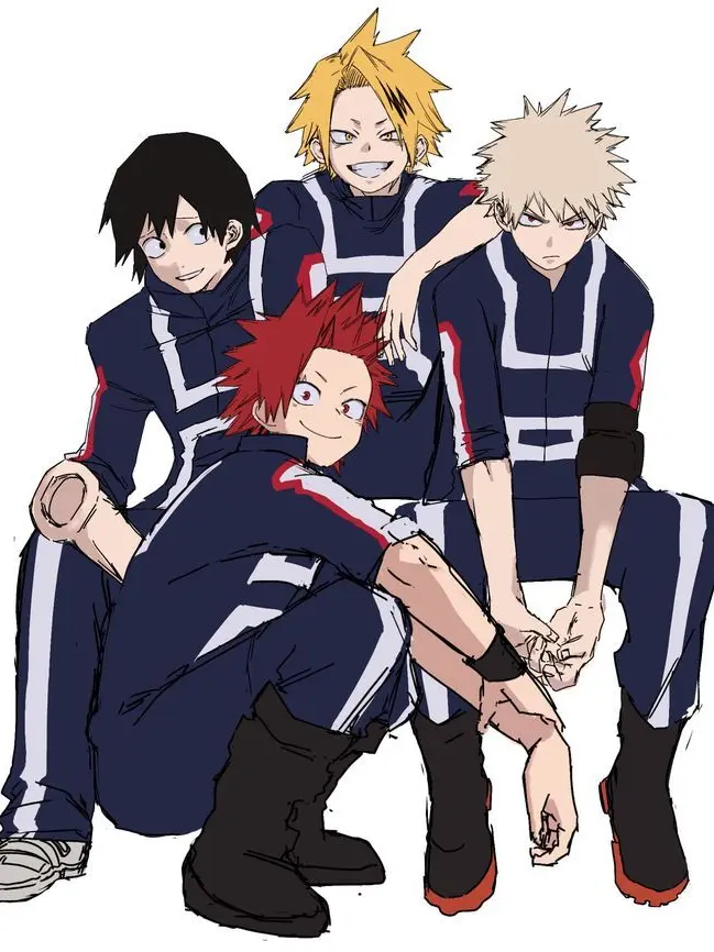 QueerAndTired의 MHA but there's 4 cute guys